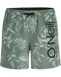 O'neill Sportswear - Cali Floral 16" Schwimmshort - XXL - Lyst