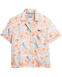 Superdry - Vintage Beach Resort Shirt Businesshemd - Lyst