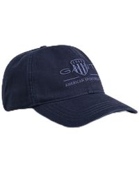 GANT - Tonal Shield Cap Baseballkappe - Lyst