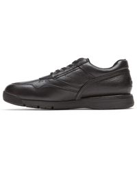 Rockport - , Prowalker Plus Walking Shoe, Triple Black Leather, 6.5 Uk Wide - Lyst