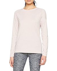 Nike W NK Brthe Tailwind Ls T-Shirt Femme