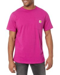 Carhartt - Force Relaxed Fit Midweight Short Sleeve Pocket Tee - Lyst