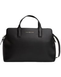 Tommy Hilfiger - Th Logotape Satchel Aw0aw17634 Satchel - Lyst