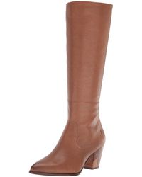 frye melissa inside zip leather boot