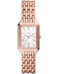 Fossil - Raquel Quartz Stainless Steel Three-hand Watch - Lyst