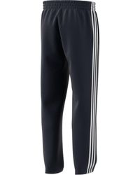 adidas - Size Essentials Fleece Open Hem 3-stripes Pants - Lyst