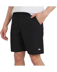 Quiksilver - Regular Fit Fixed Waist Water Friendly Active Hybrid Lässige Shorts - Lyst