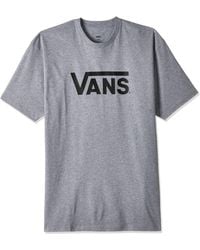Vans - _apparel Men's Classic T - Shirt, Grey (athletic Heather/black), X-large - Lyst