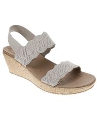 Skechers - Beverlee-timeless Touch Wedge Sandal - Lyst