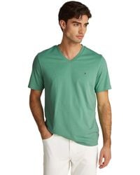 Tommy Hilfiger - 's Short Sleeve V-neck Essential T-shirt - Lyst
