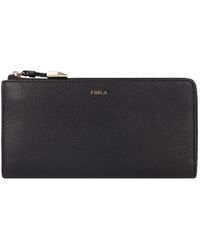 Furla - Portafoglio goccia L zip around WP00471 BX3036 O6000 nero - Lyst
