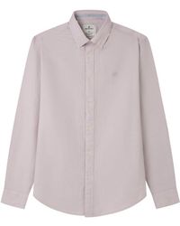 Springfield - New Structure Shirt with Tree Embroidery Camisa - Lyst