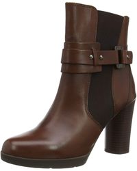 38 EU Brown Geox D NEW ANNYA MID B Ankle Boot Donna,Marrone
