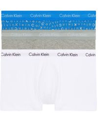 Calvin Klein - Low Rise Trunk 3pk - Lyst