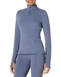 Amazon Essentials - Active Formflex Buttery Soft Slim Fit Quarter Zip Long Sleeve Pullover Jacket - Lyst