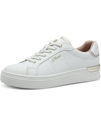 S.oliver - Sneaker flach mit Dicker Sohle Bequem - Lyst
