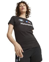 PUMA - T-shirt standard BMW M Motorsport Essentials pour femme - Lyst