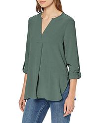 Vero Moda Vmannie LS Top Wvn Camicia Donna - Verde