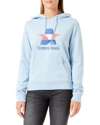 Tommy Hilfiger - Tommy Jeans Tjw Reg Tj Star Hoodie Hooded Sweatshirt - Lyst