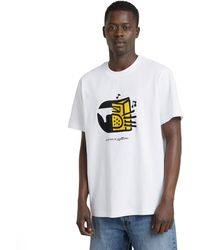 G-Star RAW - Boombox Cartoon Loose R T T-shirt - Lyst