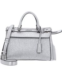 Guess - Sac a main Ref 62354 SIL 24 * 16 * 7 cm - Argent - Lyst