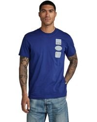 G-Star - G-Star Para Hombre Camiseta Multi Badge - Lyst
