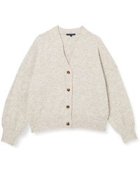 French Connection - Vhari Knit V Neck Cardigan Sweater - Lyst