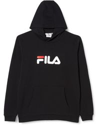 Fila - Logo Sande Classic Felpa con Cappuccio - Lyst