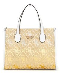 Guess - Silvana 2 Compartment Tote - Lyst