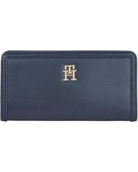 Tommy Hilfiger - Th Monotype Large Slim Wallet - Lyst