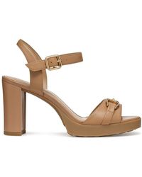 Geox - D Walk Pleasure 85S sandalo con tacco - Lyst