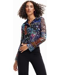 Desigual - TS_Lettering 5010 T-Shirt - Lyst