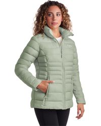 Reebok - Lightweight Puffer Parka Coat – Casual Jacket For - Lyst
