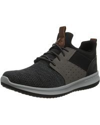 Skechers Herren 65474 Sneaker, Schwarz, 43 EU