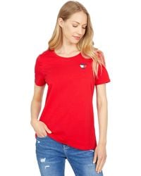 Tommy Hilfiger - T-Shirt mit Rundhalsausschnitt - Lyst
