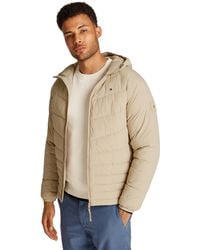Tommy Hilfiger - 's Mix Quilt Jacket With Hood - Lyst
