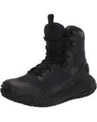 combat boots under armour