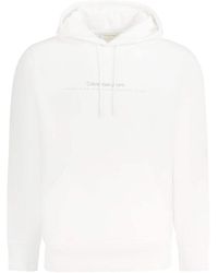 Calvin Klein - MINIMAL Logo Hoodie Kapuzenpullover - Lyst