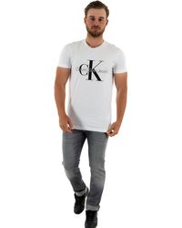 Calvin Klein - Core Monologo Slim Tee J30j320935 S/s T-shirts - Lyst