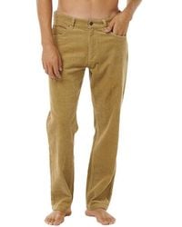 Rip Curl - Classic Surf Cord Pants 34 Beige - Lyst