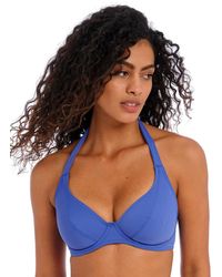 Freya - Jewel Cove Halter Underwire Bikini Top - Lyst