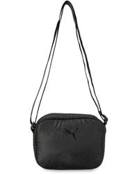 PUMA - Borsa A Tracolla Pop 1 L, Accessori, Nero/Script Aop - Lyst