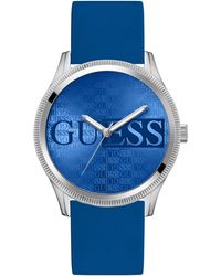 Guess - Uhr Armbanduhr Reputation GW0726G1 Silikon - Lyst