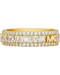Michael Kors - Premium Kors MK Goldfarbener Bandring aus Sterlingsilber für - Lyst
