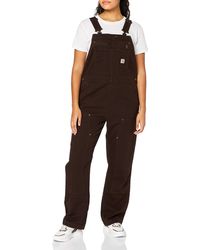 Carhartt - S Crawford Double Front Bib Overalls Coveralls - Lyst
