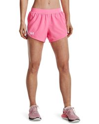 Under Armour - S Fly By Shorts 2.0 Pink1 M - Lyst