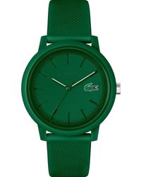 Lacoste - 12.quartz Tr90 And Rubber Strap Casual Watch - Lyst