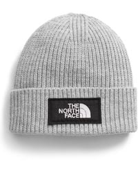 The North Face - Tnf Logo Box Cuffed Beanie - Lyst