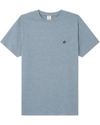 Springfield - , T-shirts, M, Lichtblauw, Lichtblauw, M - Lyst