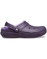 Crocs™ - Unisex Adult Classic Lined | Warm And Fuzzy Slippers Clog - Lyst